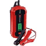 EINHELL CE-BC 4 M Cargador de batería para vehículos 12 V Negro, Rojo rojo/Negro, 12 V, 220 - 240 V, 50 Hz, LCD, IP65, Negro, Rojo
