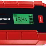 EINHELL CE-BC 4 M Cargador de batería para vehículos 12 V Negro, Rojo rojo/Negro, 12 V, 220 - 240 V, 50 Hz, LCD, IP65, Negro, Rojo