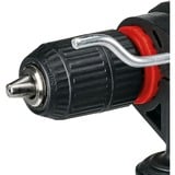 EINHELL Taladro percutor a batería Power X-Change TE-ID 18 Li - Solo, 18Volt, Taladradora de impacto rojo/Negro