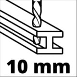 EINHELL Taladro percutor a batería Power X-Change TE-ID 18 Li - Solo, 18Volt, Taladradora de impacto rojo/Negro