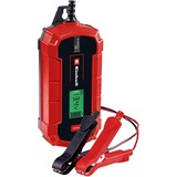 Einhell CE-BC 4 M Cargador de batería para vehículos 12 V Negro, Rojo rojo/Negro, 12 V, 220 - 240 V, 50 Hz, LCD, IP65, Negro, Rojo