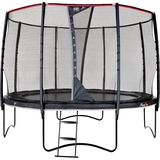 PeakPro trampoline ø305cm - black Exterior Alrededor Muelle de tracción Cama elástica de superficie, Aparato para fitness