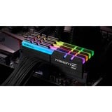 G.Skill Trident Z RGB F4-3600C18Q-32GTZR módulo de memoria 32 GB 4 x 8 GB DDR4 3600 MHz, Memoria RAM negro, 32 GB, 4 x 8 GB, DDR4, 3600 MHz