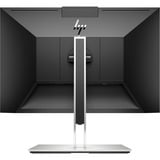 HP Monitor de videoconferencia FHD E24mv G4, Monitor LED negro/Plateado, 60,5 cm (23.8"), 1920 x 1080 Pixeles, Full HD, LCD, 5 ms, Negro, Plata