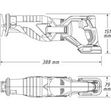 Hazet Sierra sable inalámbrica 18 voltios, Sierra de sable azul/Negro