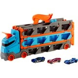 Hot Wheels City GVG37 vehículo de juguete azul/Naranja, Juego de vehículos, 4 año(s), Plástico, Gris, Multicolor