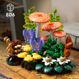 LEGO Botanicals Setas del bosque, Juegos de construcción 