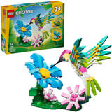 LEGO Creator 3-en-1 Animales Salvajes: Colibrí Colorido, Juegos de construcción 