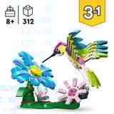 LEGO Creator 3-en-1 Animales Salvajes: Colibrí Colorido, Juegos de construcción 
