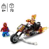 LEGO Marvel Super Heroes Spider-Man vs. Ghost Rider en su motocicleta, Juegos de construcción 