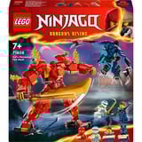 LEGO NINJAGO Meca Elemental del Fuego de Kai, Juegos de construcción Juego de construcción, 7 año(s), Plástico, 322 pieza(s), 484 g