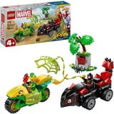 LEGO Spin y Electro: Duelo de Vehículos Dinosaurio, Juegos de construcción Juego de construcción, 4 año(s), Plástico, 124 pieza(s), 295 g