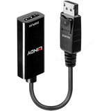 Lindy Convertidor de DisplayPort a HDMI negro