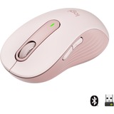 Logitech Signature M650 ratón mano derecha RF Wireless + Bluetooth Óptico 2000 DPI rosa, mano derecha, Óptico, RF Wireless + Bluetooth, 2000 DPI, Rosa