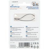 MediaRange USB Nano 8 GB, Lápiz USB negro