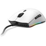NZXT Lift ratón Ambidextro USB tipo A Óptico 16000 DPI, Ratones para gaming blanco, Ambidextro, Óptico, USB tipo A, 16000 DPI, Blanco