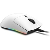 NZXT Lift ratón Ambidextro USB tipo A Óptico 16000 DPI, Ratones para gaming blanco, Ambidextro, Óptico, USB tipo A, 16000 DPI, Blanco