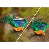 PLAYMOBIL Dinos Búsqueda de huellas de T-Rex, Juegos de construcción 