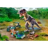 PLAYMOBIL Dinos Búsqueda de huellas de T-Rex, Juegos de construcción 