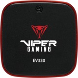 Patriot EV330U31CK, Caja de unidades negro/Rojo