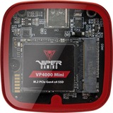 Patriot EV330U31CK, Caja de unidades negro/Rojo