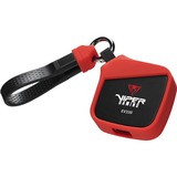 Patriot EV330U31CK, Caja de unidades negro/Rojo