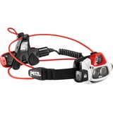 Petzl NAO + Negro, Rojo Linterna de mano LED, Luz de LED negro/blanco, Linterna de mano, Negro, Rojo, IPX4, Funcional, Android, iOS, AS/NZS 4268, CE, FCC, IC, ARIB