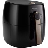 Philips Viva Collection HD9721/10 freidora Sencillo Independiente 1500 W Freidora baja en grasa Negro, Freidora de aire caliente negro, Freidora baja en grasa, 0,8 kg, TurboStar, 30 min, Sencillo, Negro