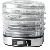 Rommelsbacher Deshidratador DA 350, Secado de la máquina acero fino/Negro