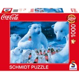 Schmidt Spiele Coca-Cola - Osos polares, Puzzle 