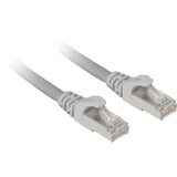 Sharkoon Cable patch SFTP, RJ-45, con cable base Cat.7a gris