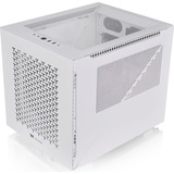 Thermaltake Divider 200 TG Air Snow Micro Micro Torre Blanco, Cajas de torre blanco, Micro Torre, PC, Blanco, SPCC, Vidrio templado, Juego, Azul, Verde, Rojo