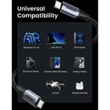 UGREEN US355 Cable de carga USB-C a USB-C 240W negro