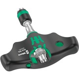 Wera Kraftform Kompakt 400 RA SHK Juego 1, con función de trinquete, Conjuntos de bits negro/Verde