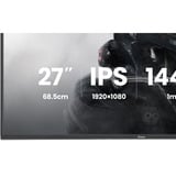 iiyama GB2741HSU-B1, Monitor de gaming negro (mate)