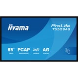iiyama ProLite T5529AS-B1AG, Monitor LED negro (mate)