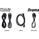 iiyama ProLite T5529AS-B1AG, Monitor LED negro (mate)