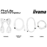 iiyama ProLite XB2797QSU-W1, Monitor LED blanco (mate)