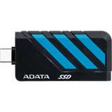 ADATA SSD Externa SC735 2 TB, Unidad de estado sólido negro/Azul