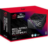 ASUS ROG Strix 1200W Platinum (ROG Equalizer), Fuente de alimentación de PC 1200 W, 100 - 240 V, Activo, 130 W, 1200 W, 130 W
