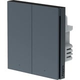 Aqara Interruptor de pared inteligente H1 - dos palancas con conductor neutro gris