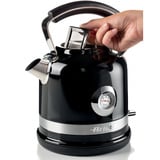 Ariete 2854/02 tetera eléctrica 1,7 L 2000 W Negro, Hervidor de agua negro, 1,7 L, 2000 W, Negro, Acero inoxidable, Indicador de nivel de agua, Sin cables