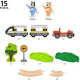 BRIO World - Set de tren Bluey, Vehículo de juguete 