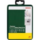 Bosch 2 607 019 437 broca, Conjuntos de brocas verde, 660 g