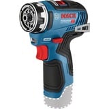 Bosch GSR 12V-35 FC 1750 RPM Negro, Azul, Taladro/destornillador azul/Negro, Destornillador eléctrico, Mango de pistola, Portabrocas de cambio rápido, Negro, Azul, Sin escobillas, 1750 RPM