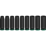 Bosch Juego de dados de impacto PRO 1/2", 9 piezas, Llave de tubo negro