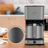 Cecotec 273, Cafetera de filtro acero fino/Negro