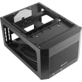 Chieftec CN-01B-OP carcasa de ordenador Cubo Negro, Caja cubo negro, Cubo, PC, Negro, Mini-ITX, SPCC, Hogar / Oficina