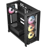 Corsair FRAME 4000D LCD RS ARGB, Cajas de torre negro