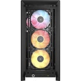 Corsair FRAME 4000D LCD RS ARGB, Cajas de torre negro